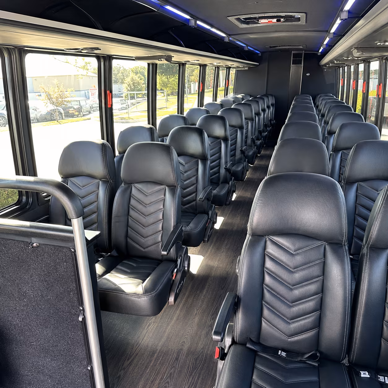 lowell airport transportation onboard seating